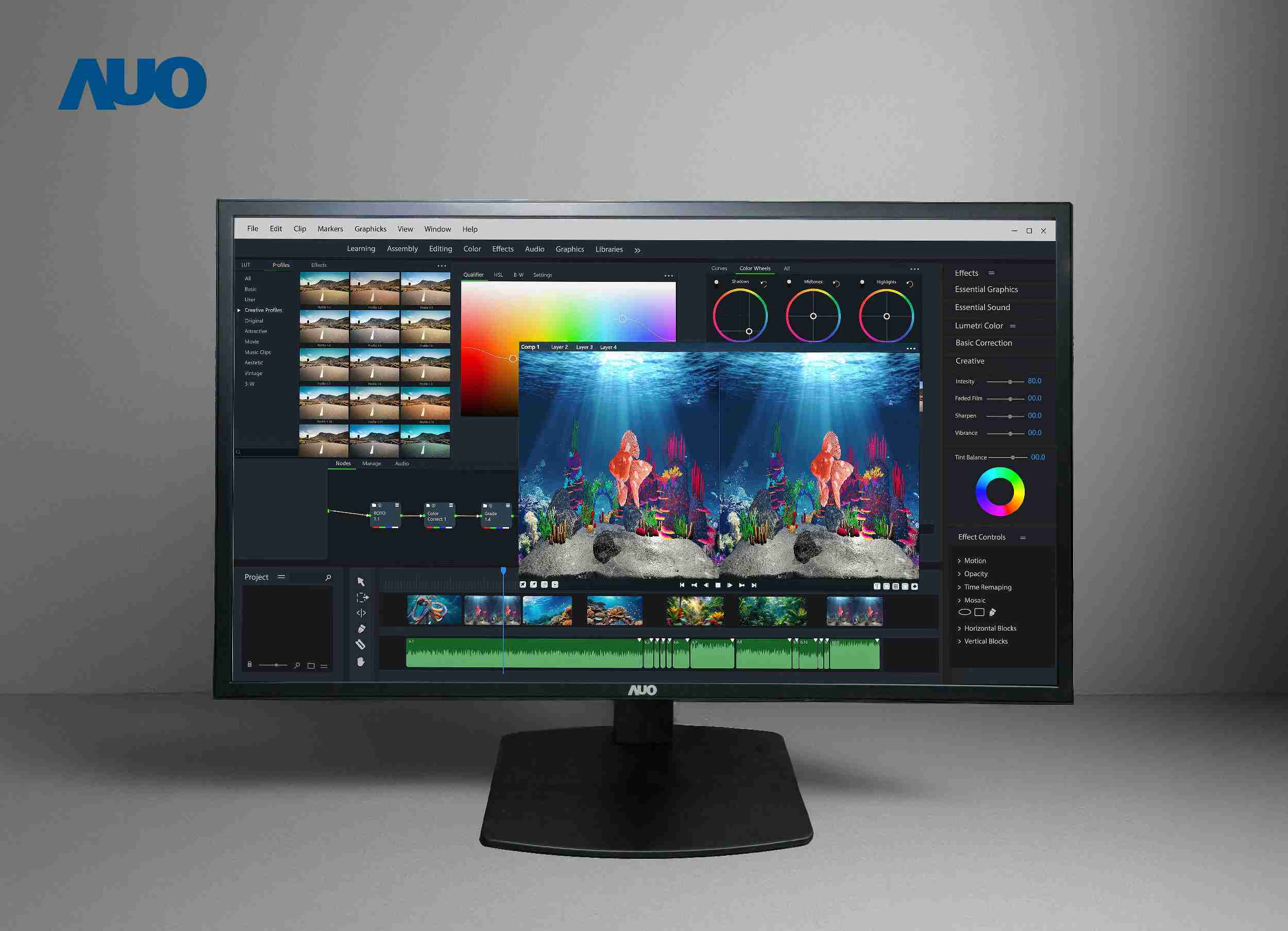 NG大舞台开发32吋2D/3D专业桌上型显示器，，拥有8K4K超高分辨率，，，，并以低串扰算法优化3D显示效果，，，搭载自动眼球追踪功能，，，，能实时调整3D图像，，进行实时2D与3D无缝共存窗口，，，提供图像设计工作者突破二维接口的崭新工作氛围与效率