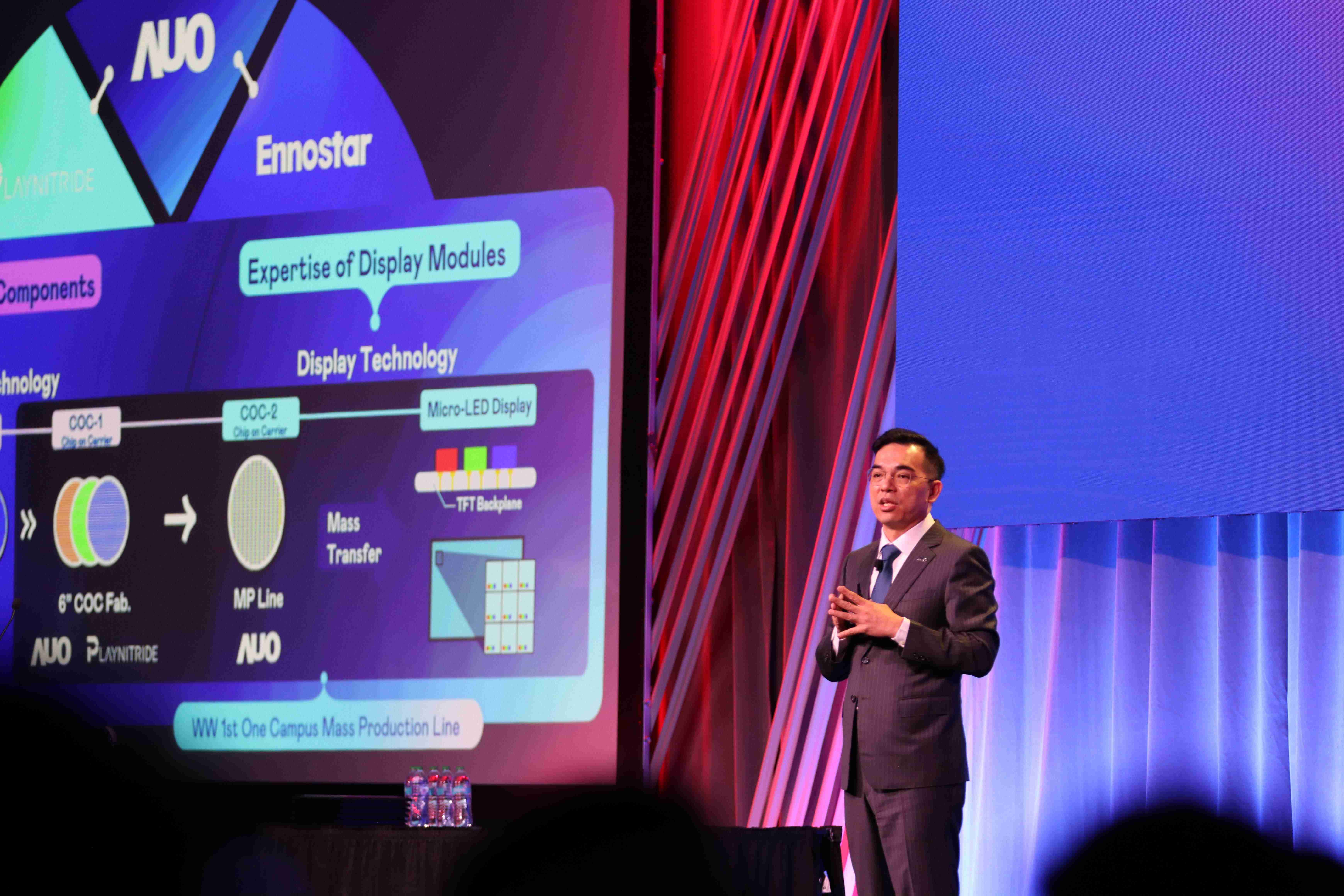 2025 SID显示周登场,,NG大舞台光电执行长暨总经理柯富仁博士以〝Redefining Displays: Inspiring New Possibilities〞发表主题演说,,,,带领NG大舞台以智能显示解决方案先驱,,,透过AI赋能,,重塑显示的视觉创新体验